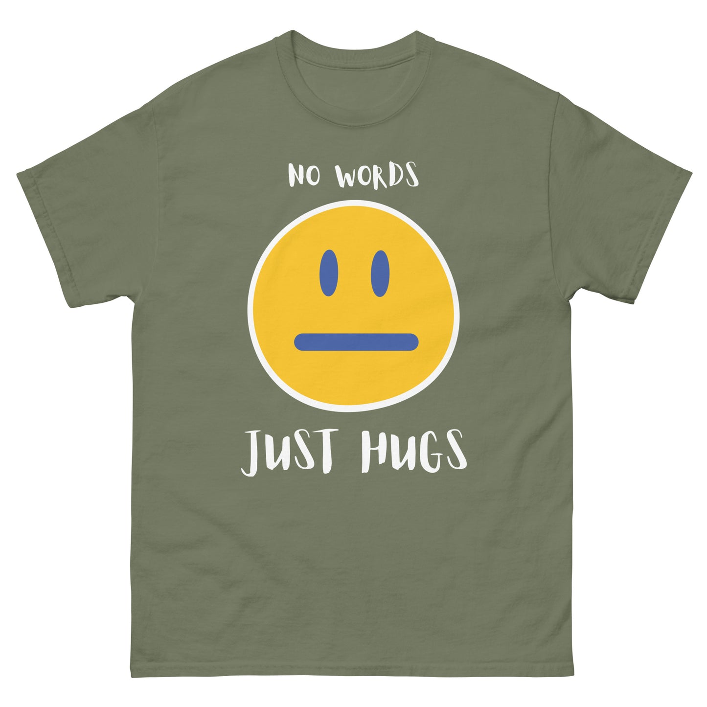 Classic tee, No words, just hugs, Unisex