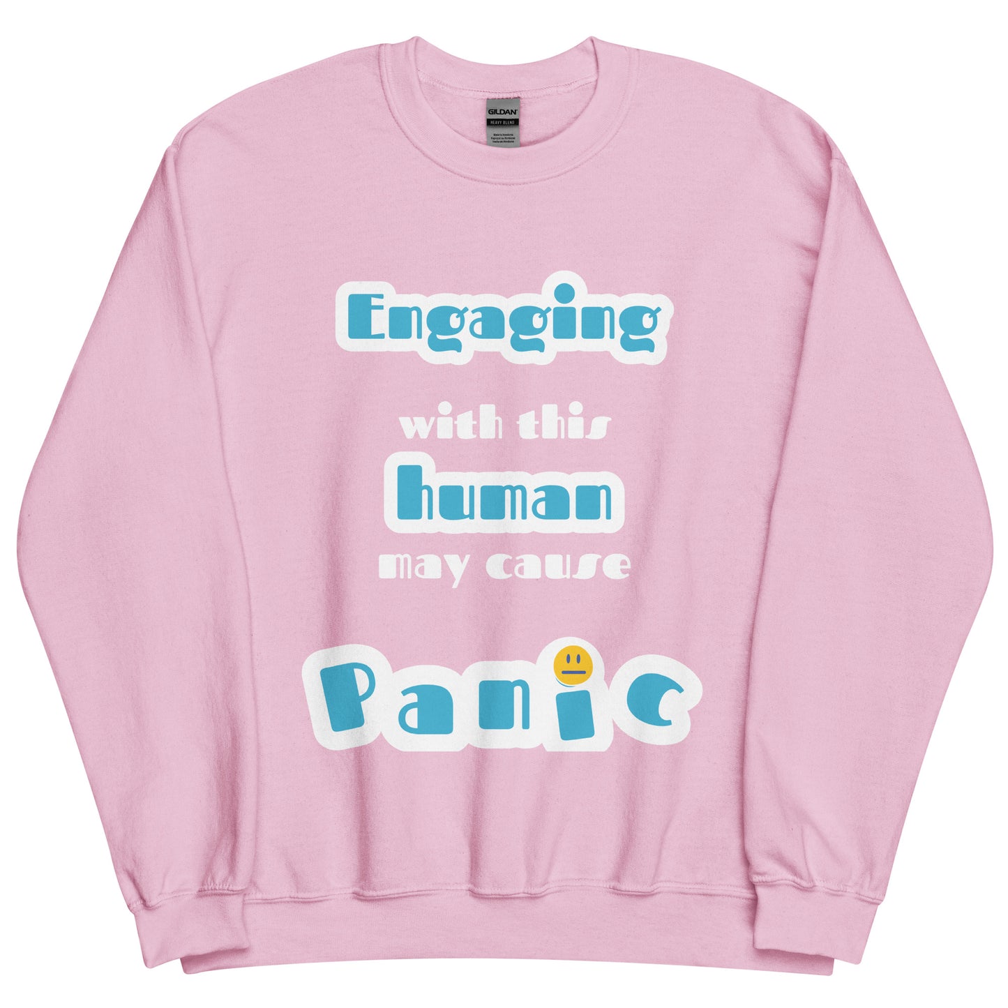 Unisex Sweatshirt - Pre- Shrunk -Unisex - Engaging with This Human